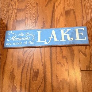 The Best Memories are Made at the Lake Wooden Wall Plaque